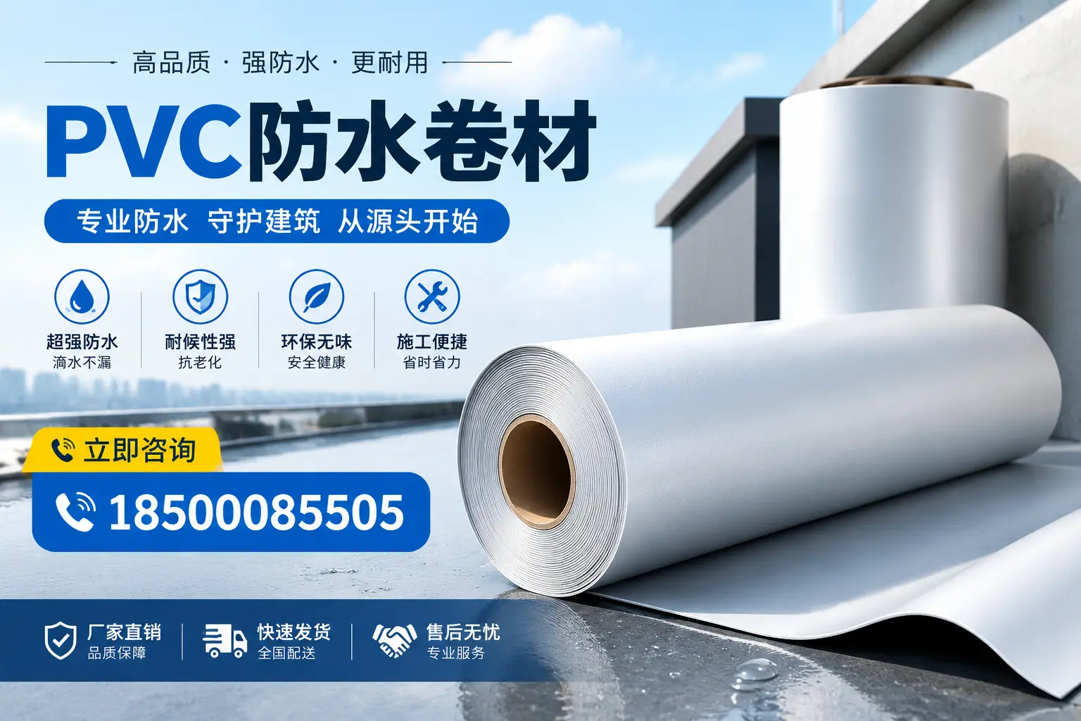 如何评估PVC防水卷材的性价比?新星消费者必看